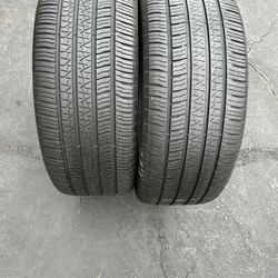 2. Tires.  255. 40. 21.  Pirelli. Scorpion 