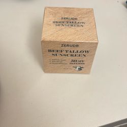 Beef Tallow Sunscreen