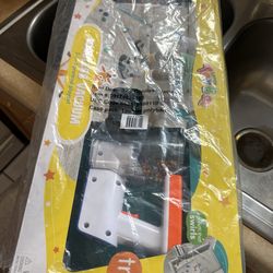 2-in-1 Pretend Playset Toy Cordless Vacuum