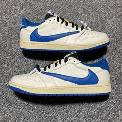 Travis Scott x Air Jordan 1 Low Pale Vanilla (9)