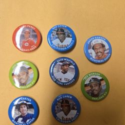 Vintage MLB Buttons 