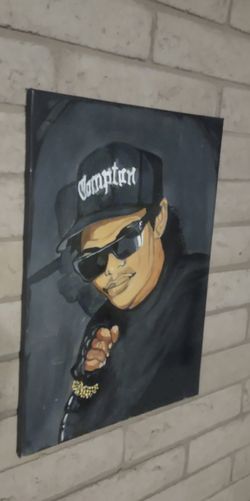 Eazy E Art Piece - NWA Artist - West coast Hip Hop