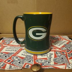 Green Bay Packers ceramic coffee cup
