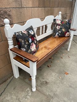 Headboard Bench