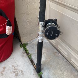 Fishing Pole In Very Good Condition 