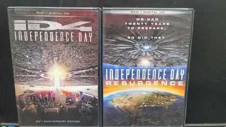 2 movies Independece Day DVD