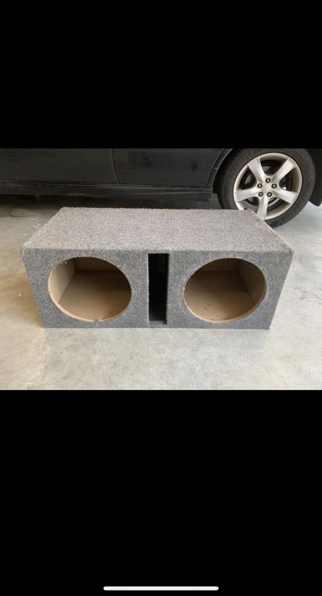 Dual 12 inch Ported Subwoofer box