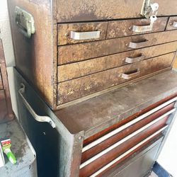 1970’s Craftsman and Powr-Krafts toolboxes