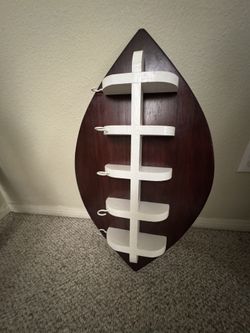 Football Lyfe~What’s your team! Decorative Wall shelf