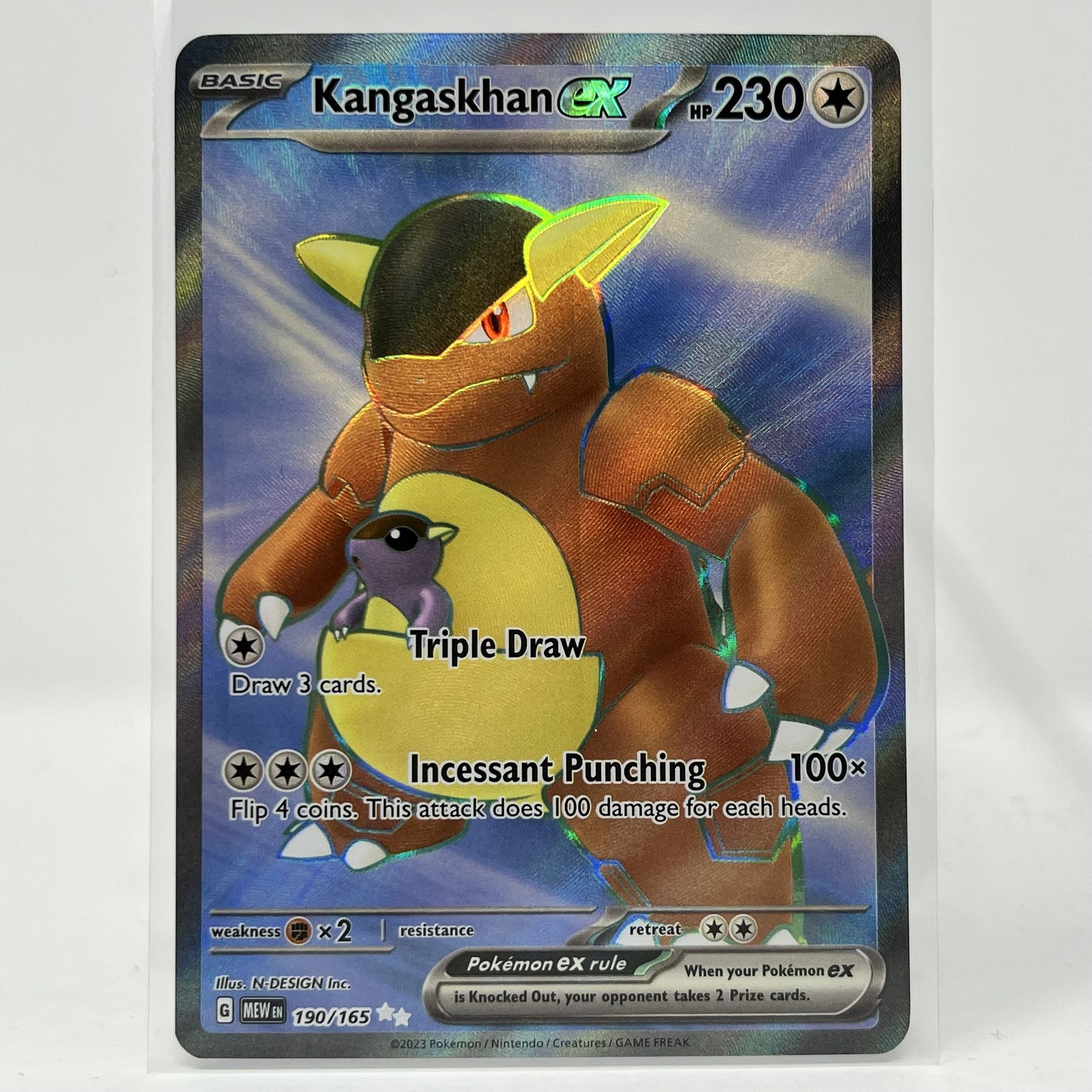 Kangaskhan ex - 190/165 - SV: Scarlet & Violet 151 ●TRADE IN YOUR OLD GAMES/POKEMON CARDS CASH/CREDIT●