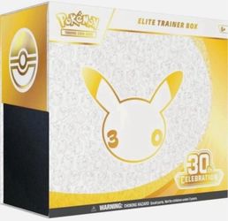 30th anniversary Pokémon ETB