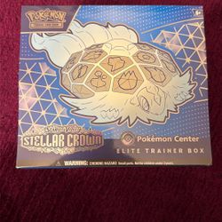 Stellar Crown Pokemon Center Etb 