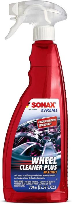SONAX Wheel Cleaner PLUS, Non-Acid Brake Dust Wheel Cleaner, 750 ml