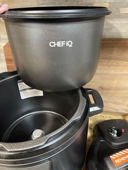 CHEF iQ 6 Qt Multi-Functional WIFI Smart Pressure Cooker, Multi
