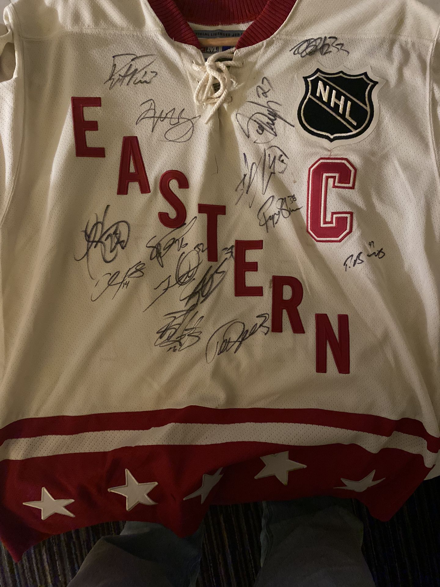 Autographed NHL Jersey