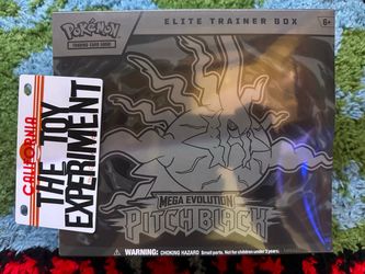 Pokémon TCG Pitch Black Mega Evolution Elite Trainer Box