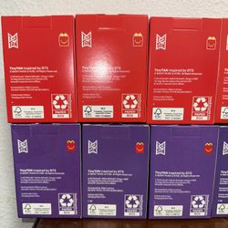 McDonald's Tinytan x BTS 2025 Happy Meal Toys Sets(1-14) With Free Sticker + Box
