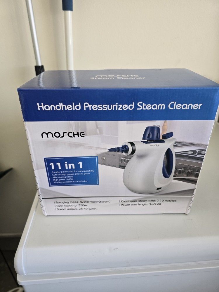 Mosche Handheld Pressurized Steam Cleaner