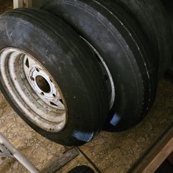12" Trailer Rims