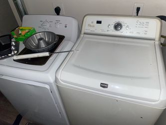 Maytag washer and hotpoint dryer