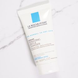 LA ROCHE-POSAY Travel Size Toleriane Hydrating Gentle Face Cleanser for Dry Skin (50ml / 1.69oz)