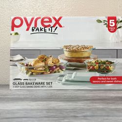 Pyrex  Baking set