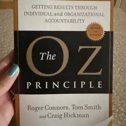 The Oz Principle Book - NEW/NEVER READ