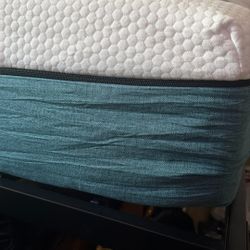 Queen Memory Foam Matress Includes Bed frame If You Want 