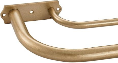 NEW DOUBLE CURTAIN ROD