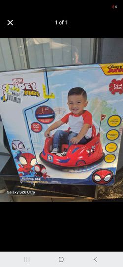 Spiderman bumper car