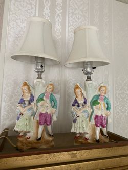 Vintage Occupied Japan Lamps