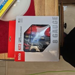 Amplifier Installation Kit & Bluetooth Stereo.