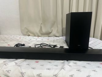 Samsung sound bar with subwoofer