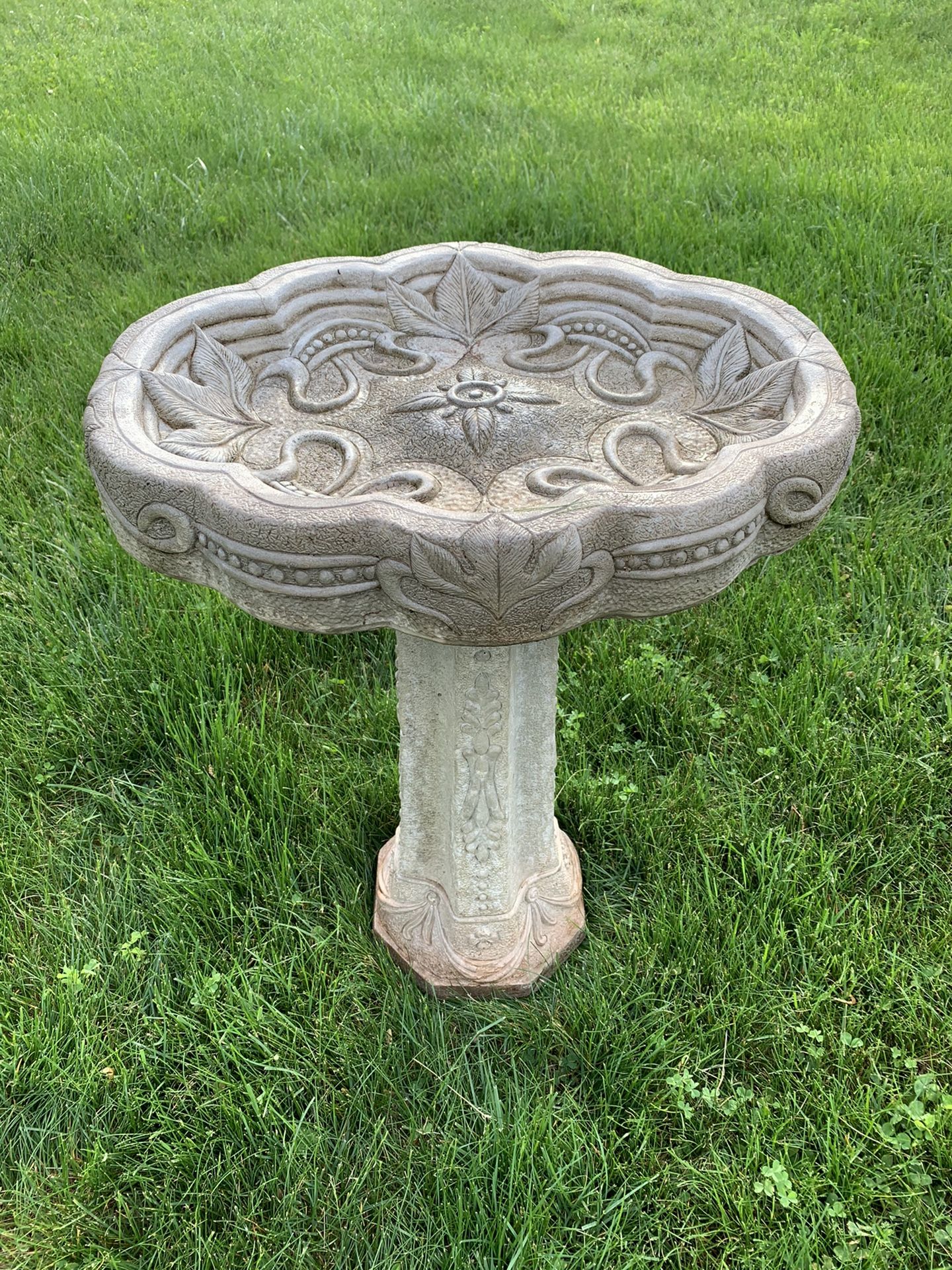 Berripatch Concrete Bird Bath