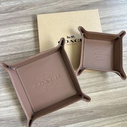 Coach Valet Tray Set