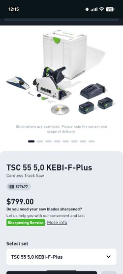 Festool TSC 55 KEB