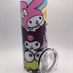 Tumbler Thermo Termo Hello Kitty Stainless Steel Coffee Cup With Straw Included