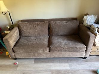 Brown couch