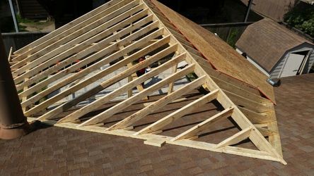 Acemos todo tipo de trabajo porches patios storaje siding roofing