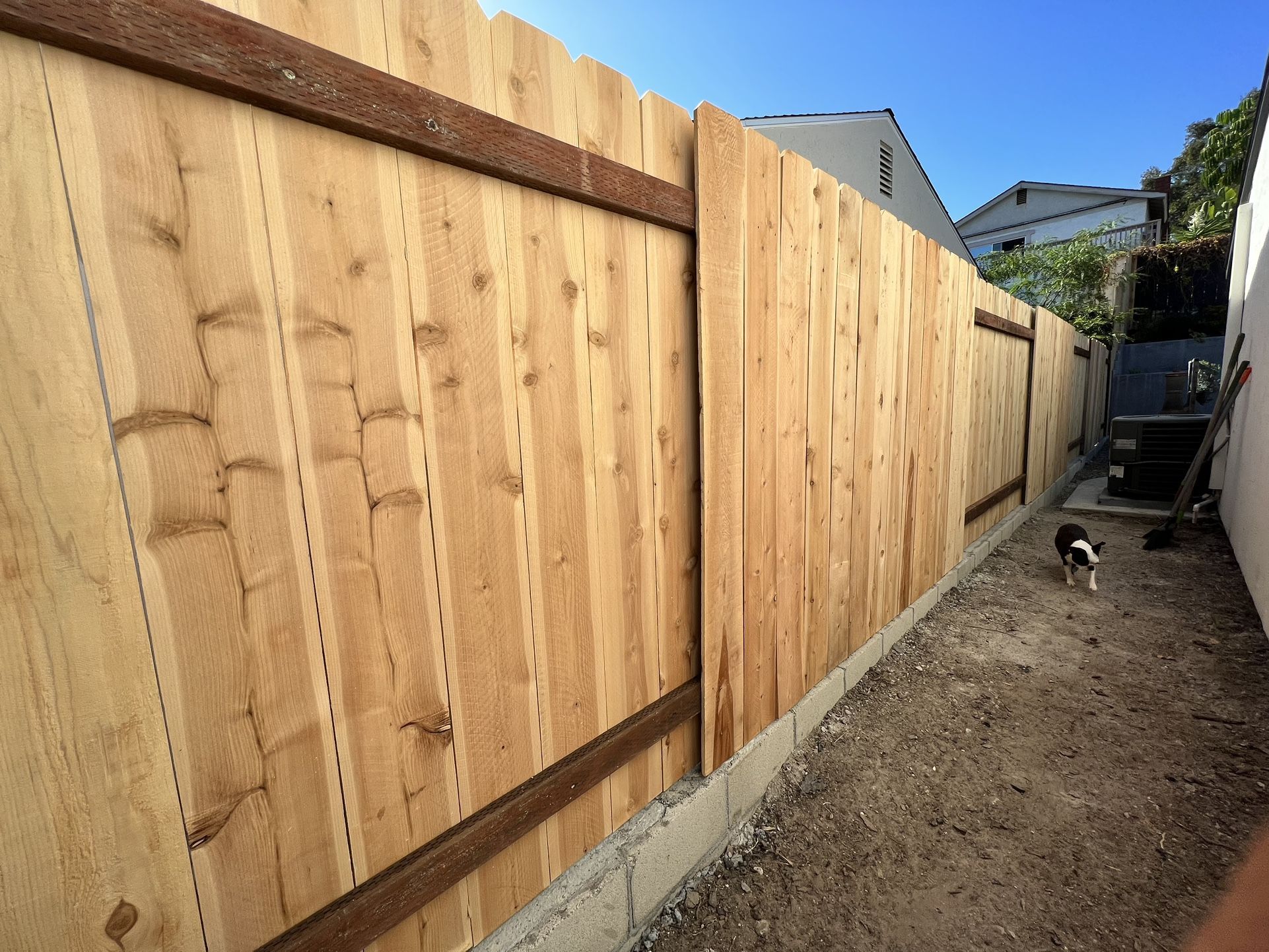 Wood Fencing 