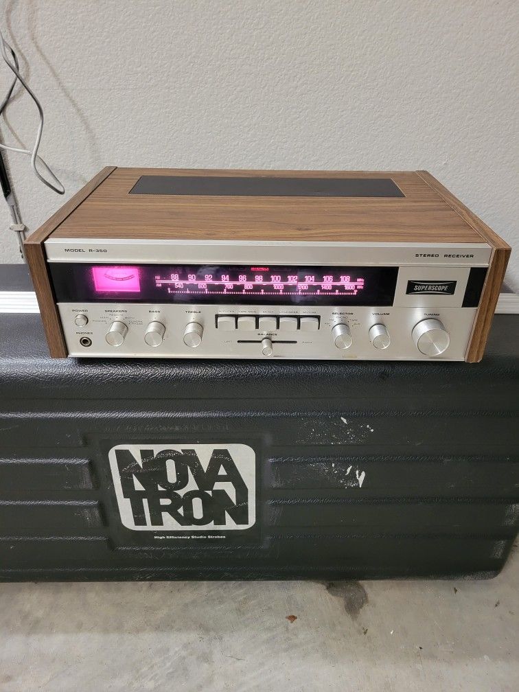 SUPERSCOPE R 340B RECEIVER