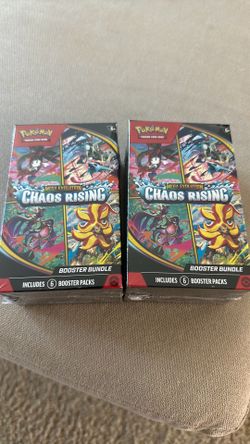 Pokémon mega evolution chaos rising Booster bundle