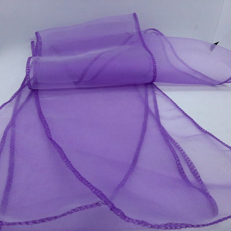Spring Lilac Organza Sashes ~ appoximately 7