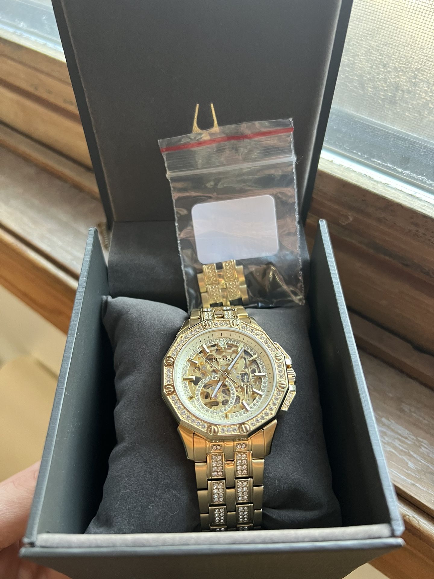 Bulova Crystal Octava Automatic Men's Watch 98A292