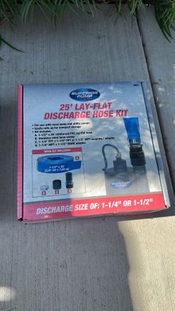 25 ft discharge hose kit