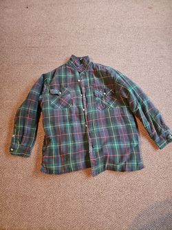 Trails end lined jacket size large..I Don't Give My Number Out For Privacy Resons