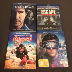 Blu-ray set of 4 movies