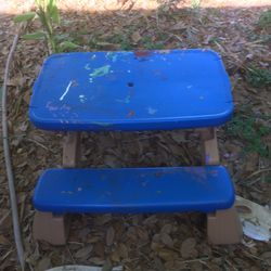 Toddler Picnic Table
