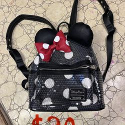 Minnie Mouse Loungefly Mini Backpack