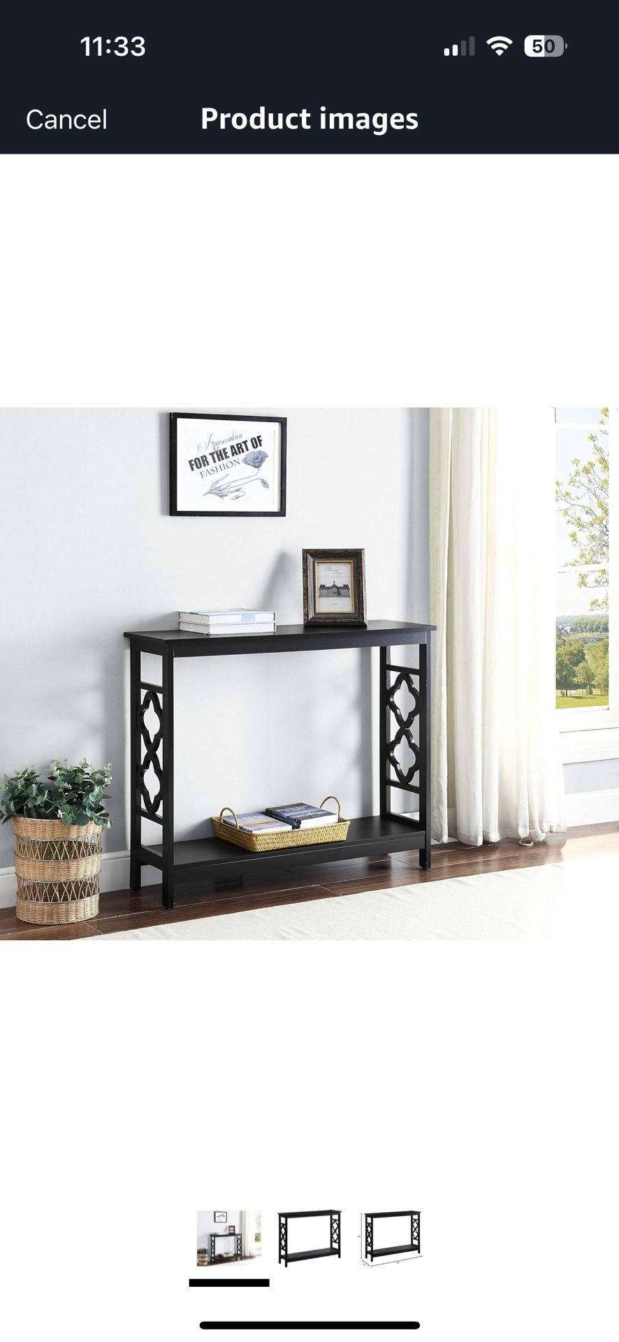 Console Table Sofa